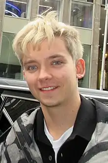 Asa Butterfield at the Hugo premiere in New York City on 21 November 2011