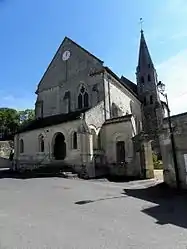 The church of Notre-Dame in Avon-les-Roches