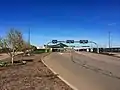 Entrance to the airport