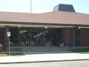 Fallon County Courthouse in Baker