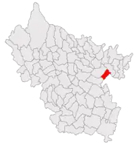 Location of Bălăceanu