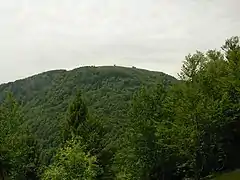 The Ballon d'Alsace mountain.