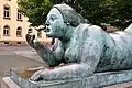 Liegende mit Frucht (Lying woman with fruit) in Bamberg (Germany)