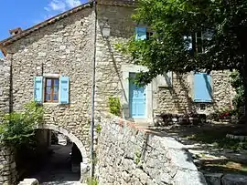 The town hall in Bargème