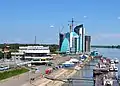 The Ob River as seen from Barnaul.