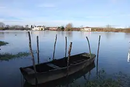 The Adour between Urt and Saint-Laurent-de-Gosse