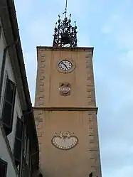 The belfry of Besse-sur-Issole