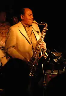 Golson playing in New York City, 2006