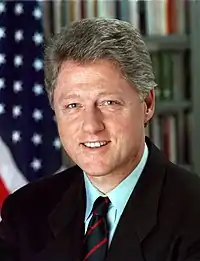 Bill Clinton, forty-second President of the United States