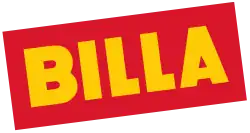 Billa logo.