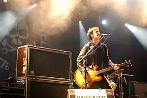 Black Rebel Motorcycle Club in concert in 2007.