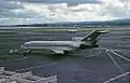 A Pacific Air Lines airplane at the airport in 1967.