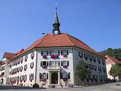 The town hall in Bonndorf im Schwarzwald