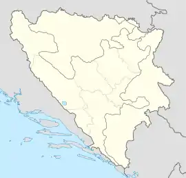 Bihać is located in Bosnia and Herzegovina