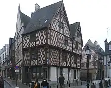 Houses in Bourges.