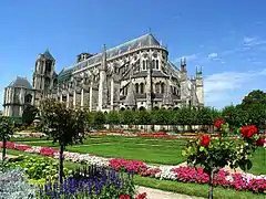 The Saint-Etienne cathedral in Bourges.