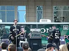 Bowling for Soup performing before the Stars' run in the 2008 Stanley Cup playoffs