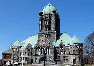 The Old Bristol County Courthouse in Taunton