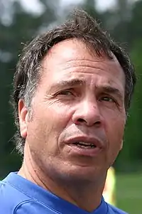 Former headcoach Bruce Arena