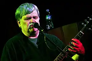 Bruce Hampton in 2008, Blacksburg, VA  Photo: Roger Gupta