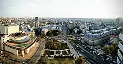 Panoramic view of Bucharest city center