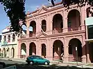 Historic architecture along Bourbong street