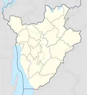 Bujumbura is located in Burundi