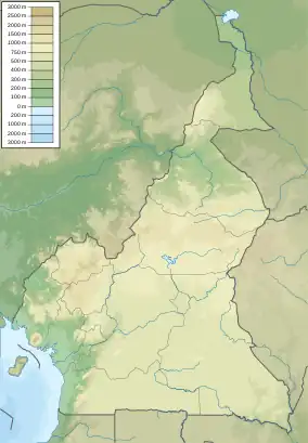 Yaoundé is located in Cameroon