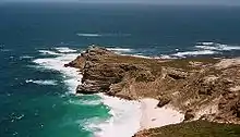 The Cape of Good Hope is seen by many as the divider of the Atlantic and Indian Ocean