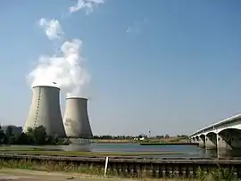 The nuclear plant at Belleville