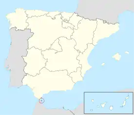 Map of Ceuta