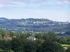 Château-Chinon (Ville): view from Dommartin