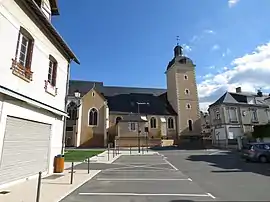 The church in Château-du-Loir