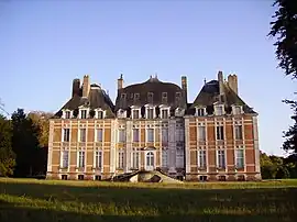 The château of Montalivet-Lagrange