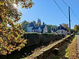 The château of Rozay, in Saint-Georges-sur-la-Prée