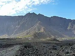 Village of Chã das Caldeiras before the 2014–15 eruption