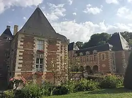 The chateau in Jussy-Champagne