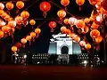 Taipei Lantern Festival festivities on the square (2004)