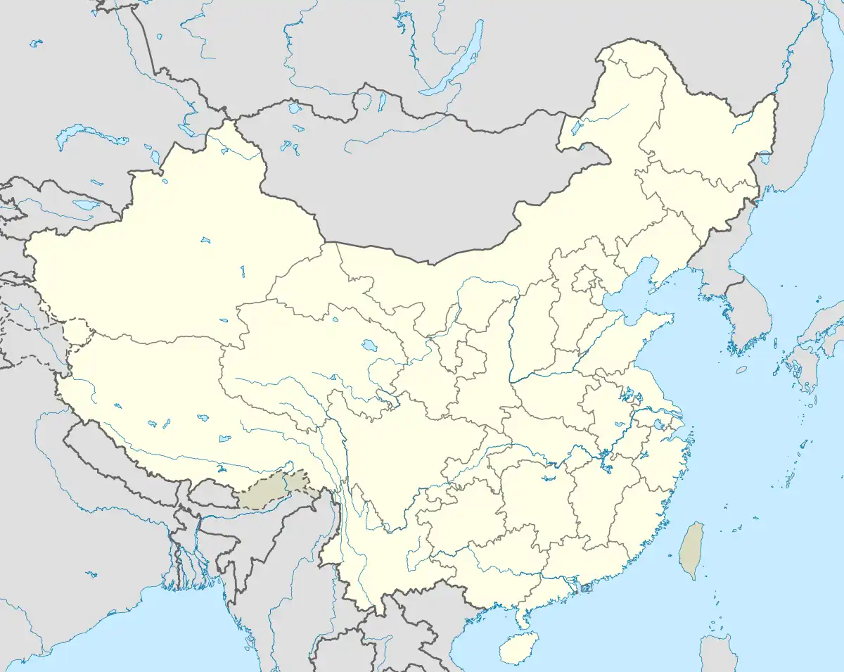 Lanzhou is located in China