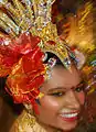 A dancer at the Chingay Parade (2008)