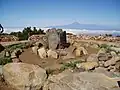 Guanche Sanctuary in the summit of Garajonay mountain.