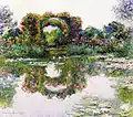 Claude Monet, Flowering Arches, Giverny, (1913)