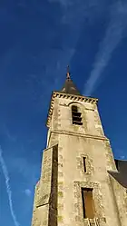 The church of Saint-Martin, in Méry-sur-Cher