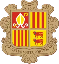 Coat of arms of Andorra