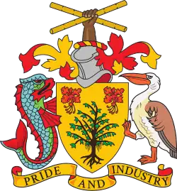 Coat of arms of Barbados