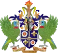 Coat of arms of Saint Lucia