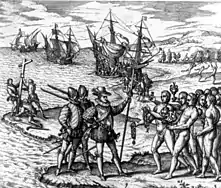 When Columbus invaded Haiti in 1492, his soldiers massacred POWs and made others into slaves