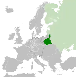 Location of Congress Poland