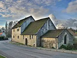 The old abbey in Corcelles-Ferrières