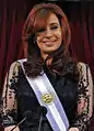 Cristina Fernández de Kirchner2007–2015 (1953-02-19) 19 February 1953 (age 71)